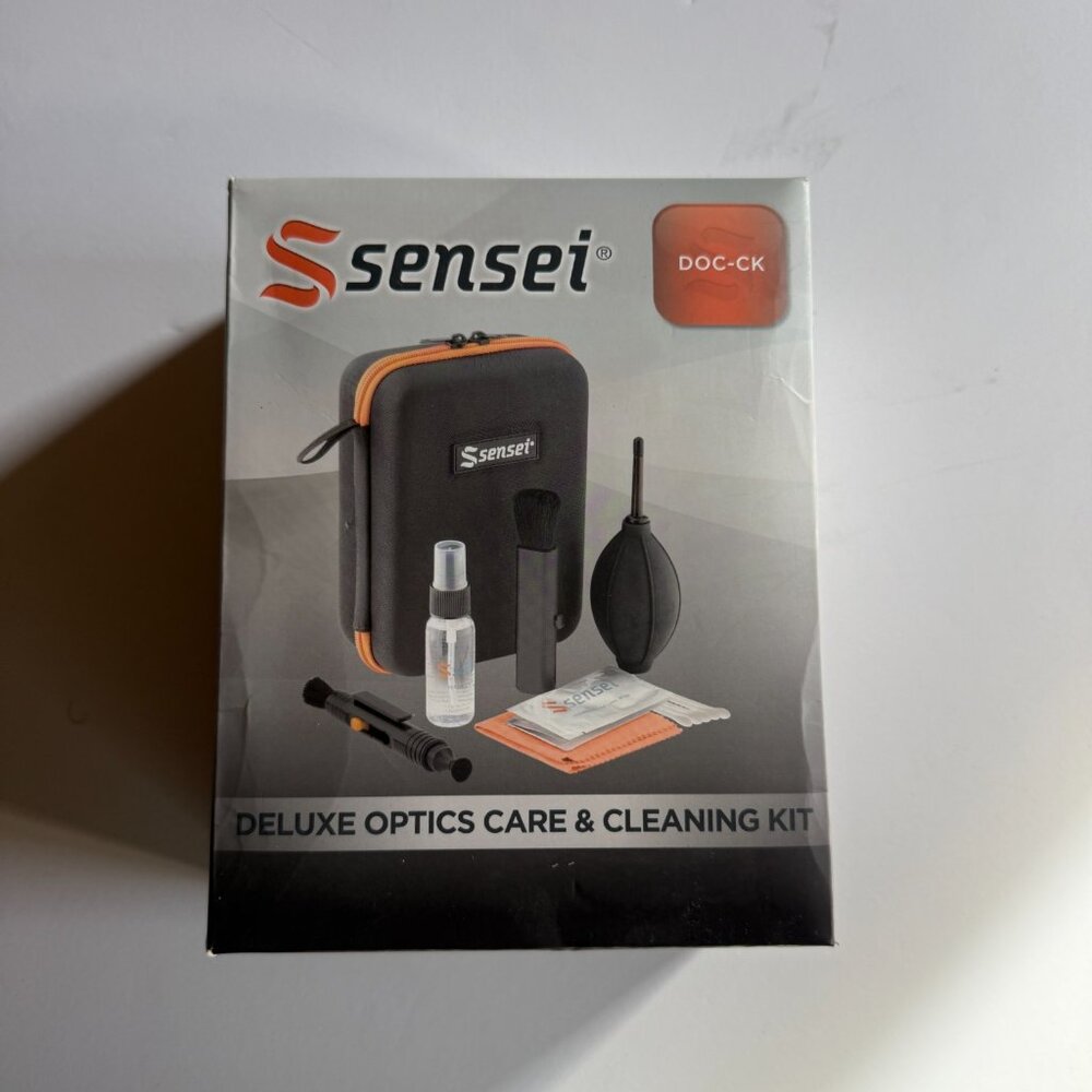 Sensei DOC-CK Deluxe Optics Cleaning Kit - Camera Lens Glasses Cleaning Set